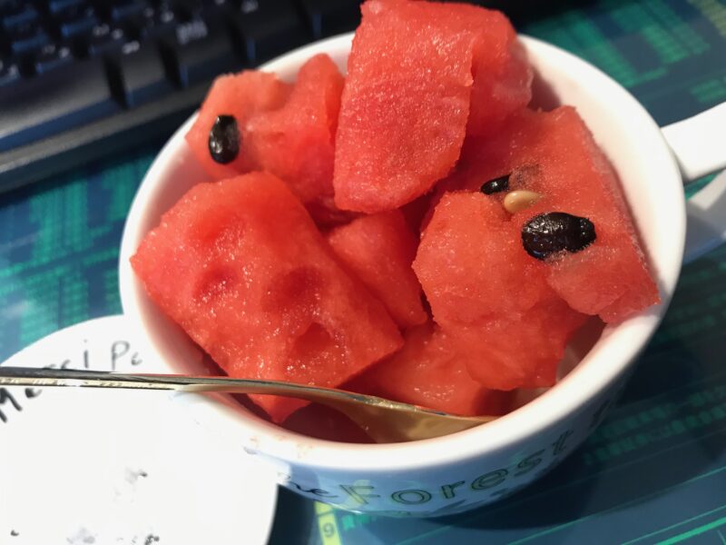 食しました🍉ウマウマ～