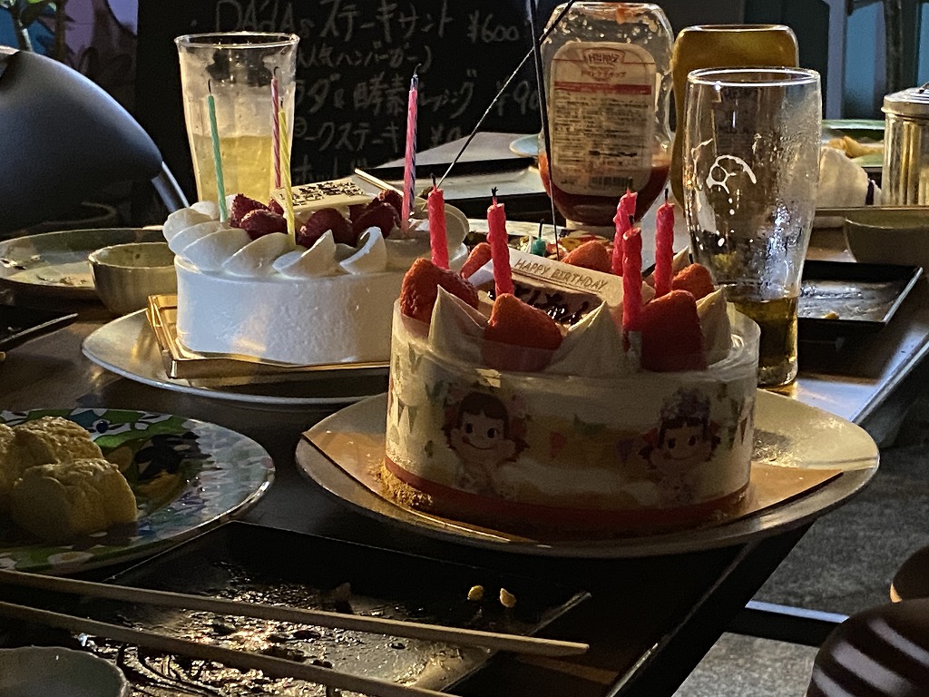 久々の🍰でした^^;